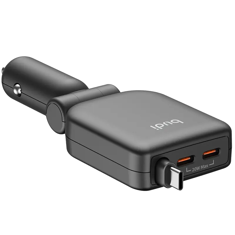 Budi CC605 50W Fast Car Charger Mascom International.webp